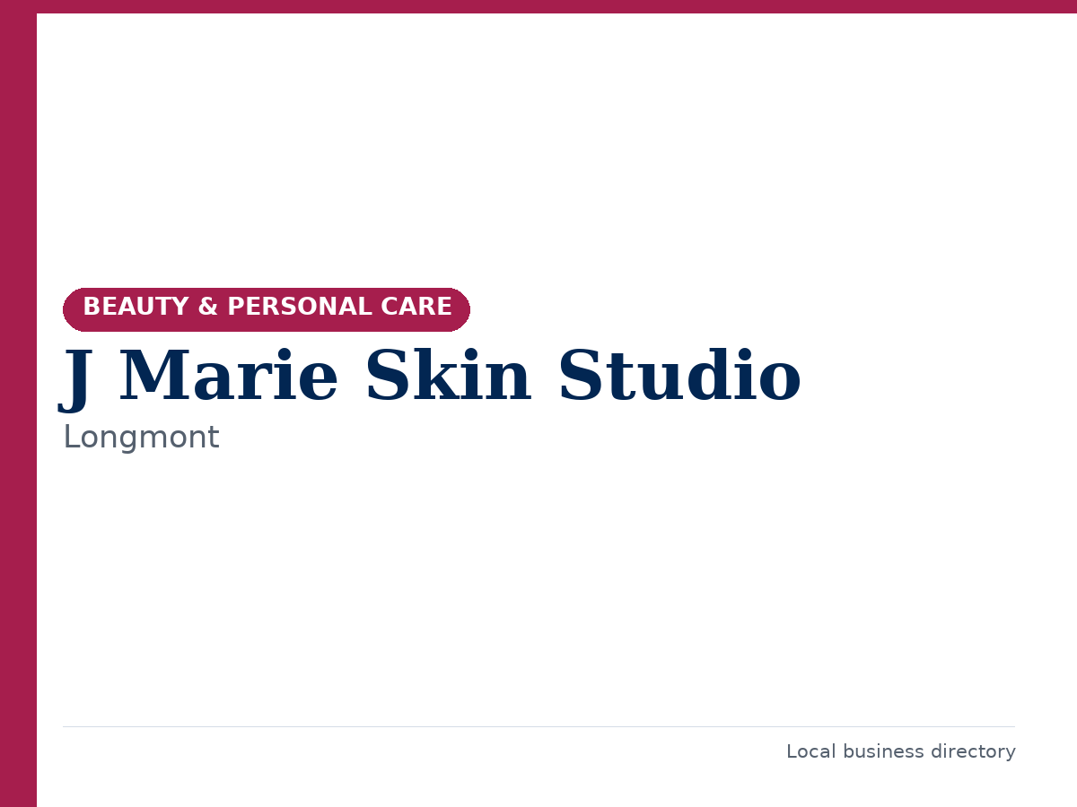 J Marie Skin Studio