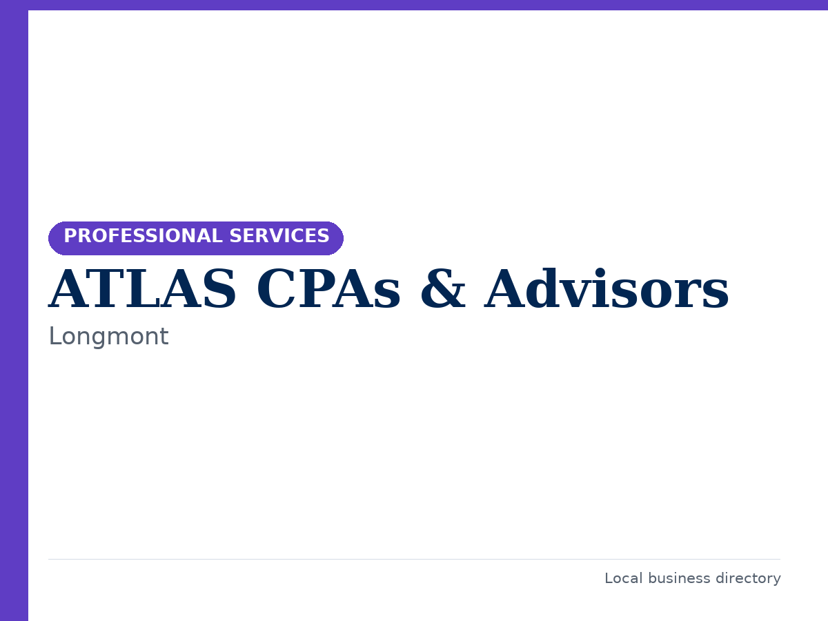 ATLAS CPAs & Advisors