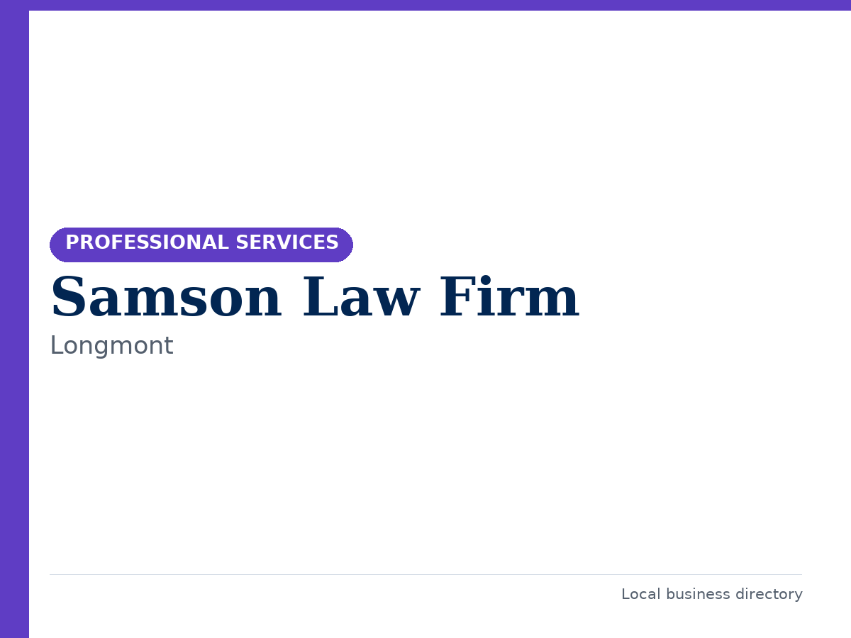 Samson Law Firm
