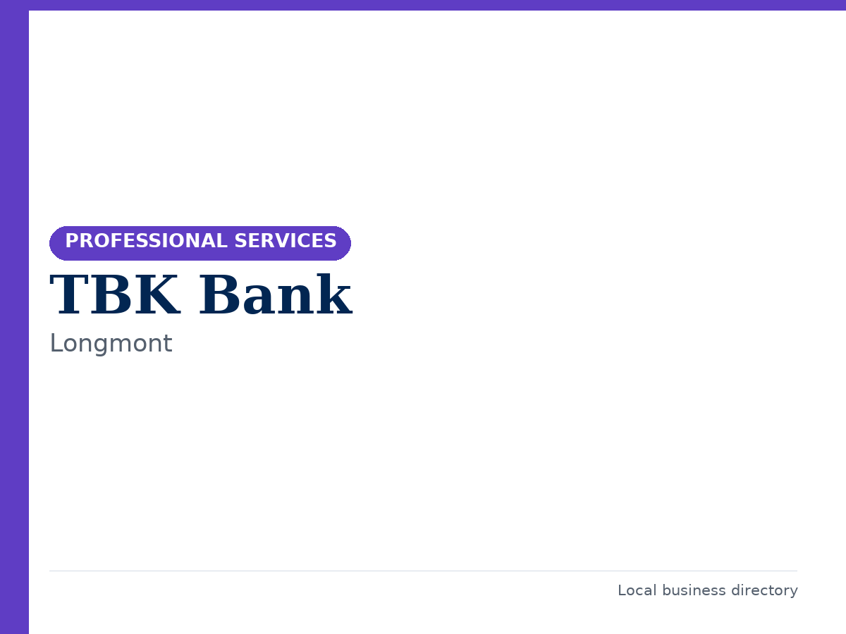 TBK Bank