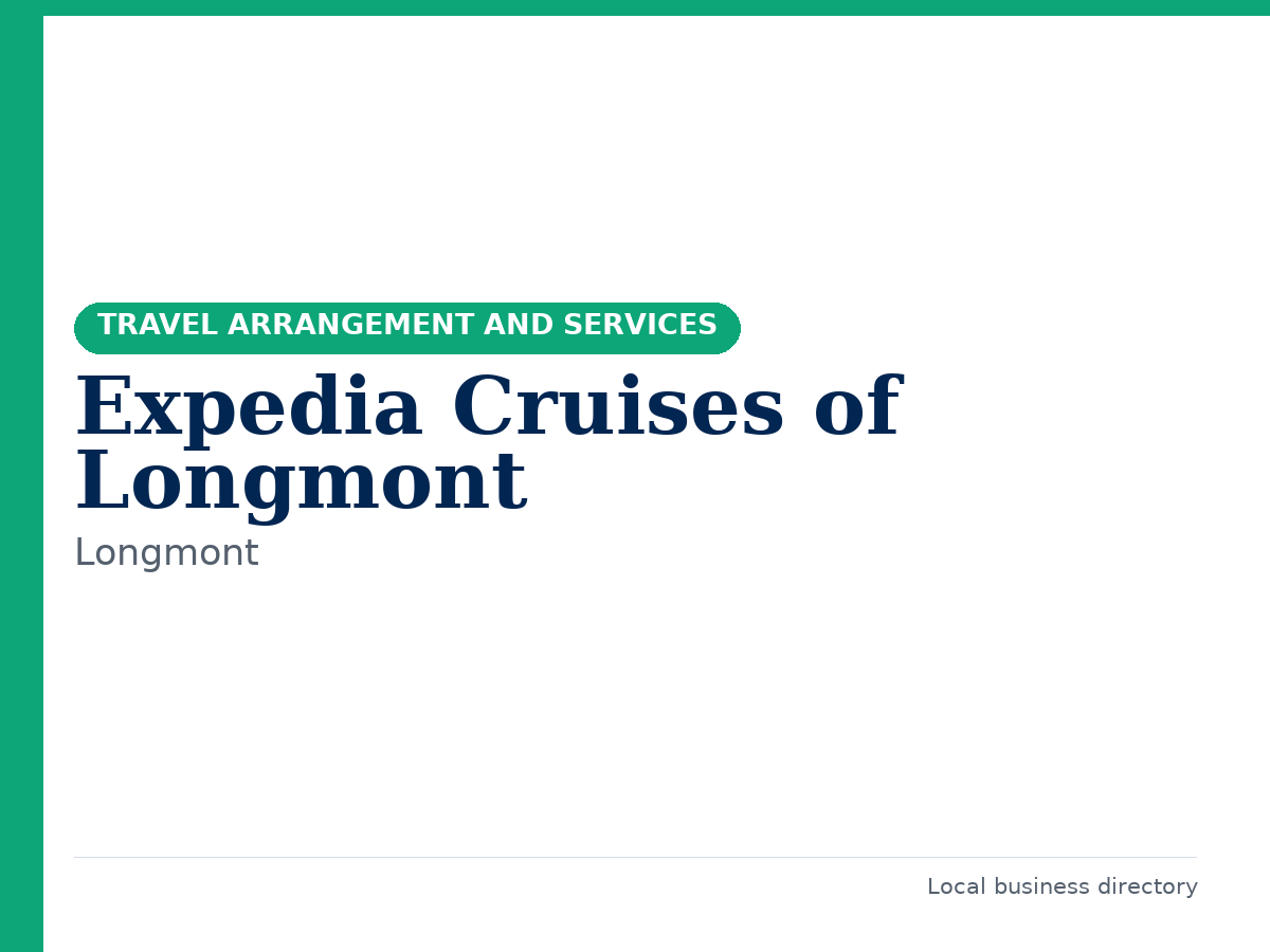 Expedia Cruises of Longmont