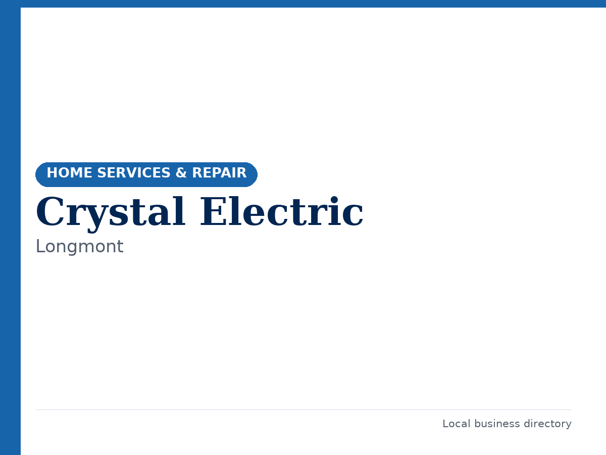 Crystal Electric