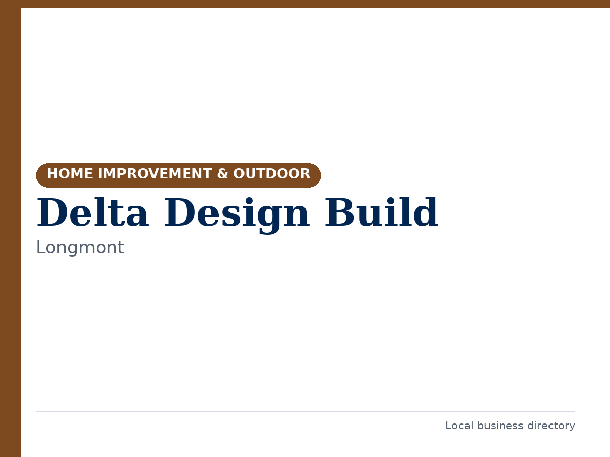 Delta Design Build