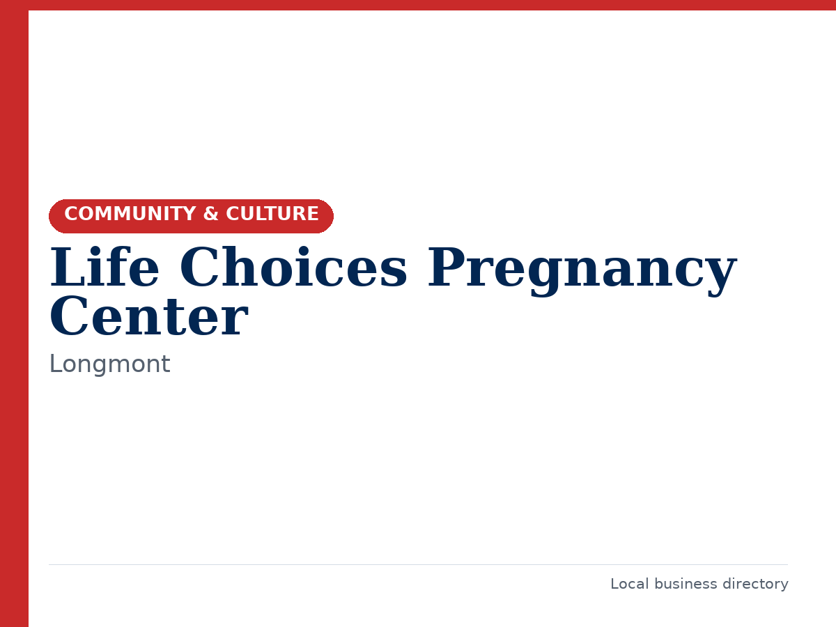 Life Choices Pregnancy Center