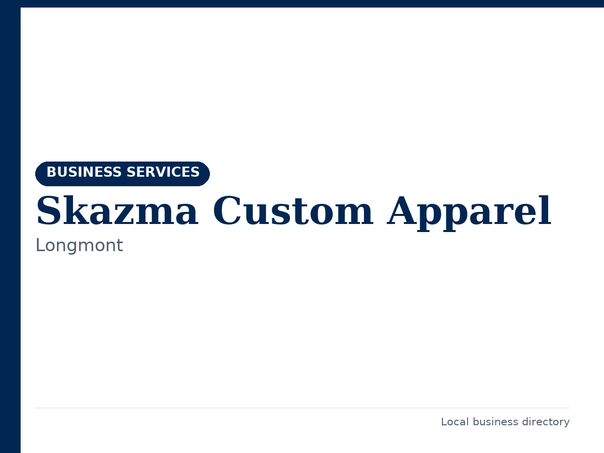 Skazma Custom Apparel