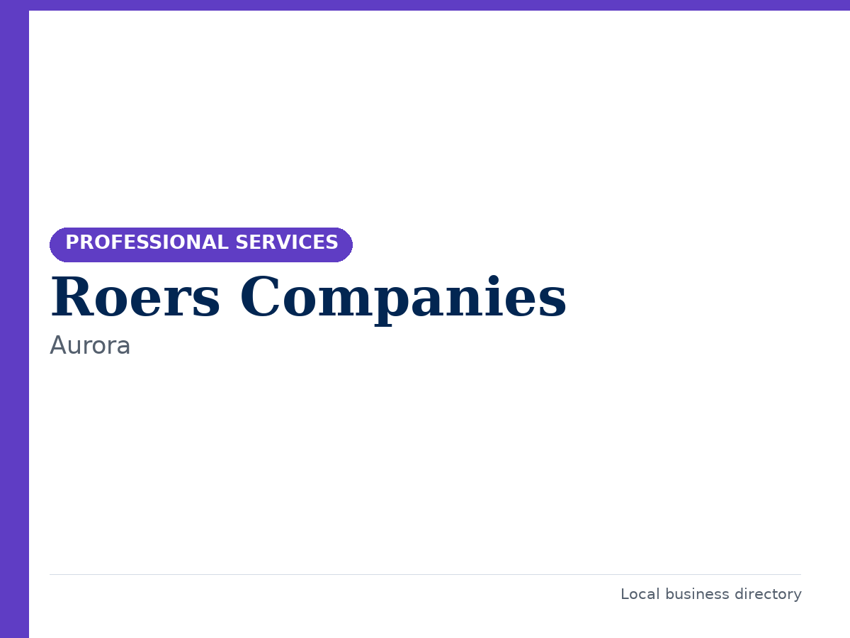 Roers Companies
