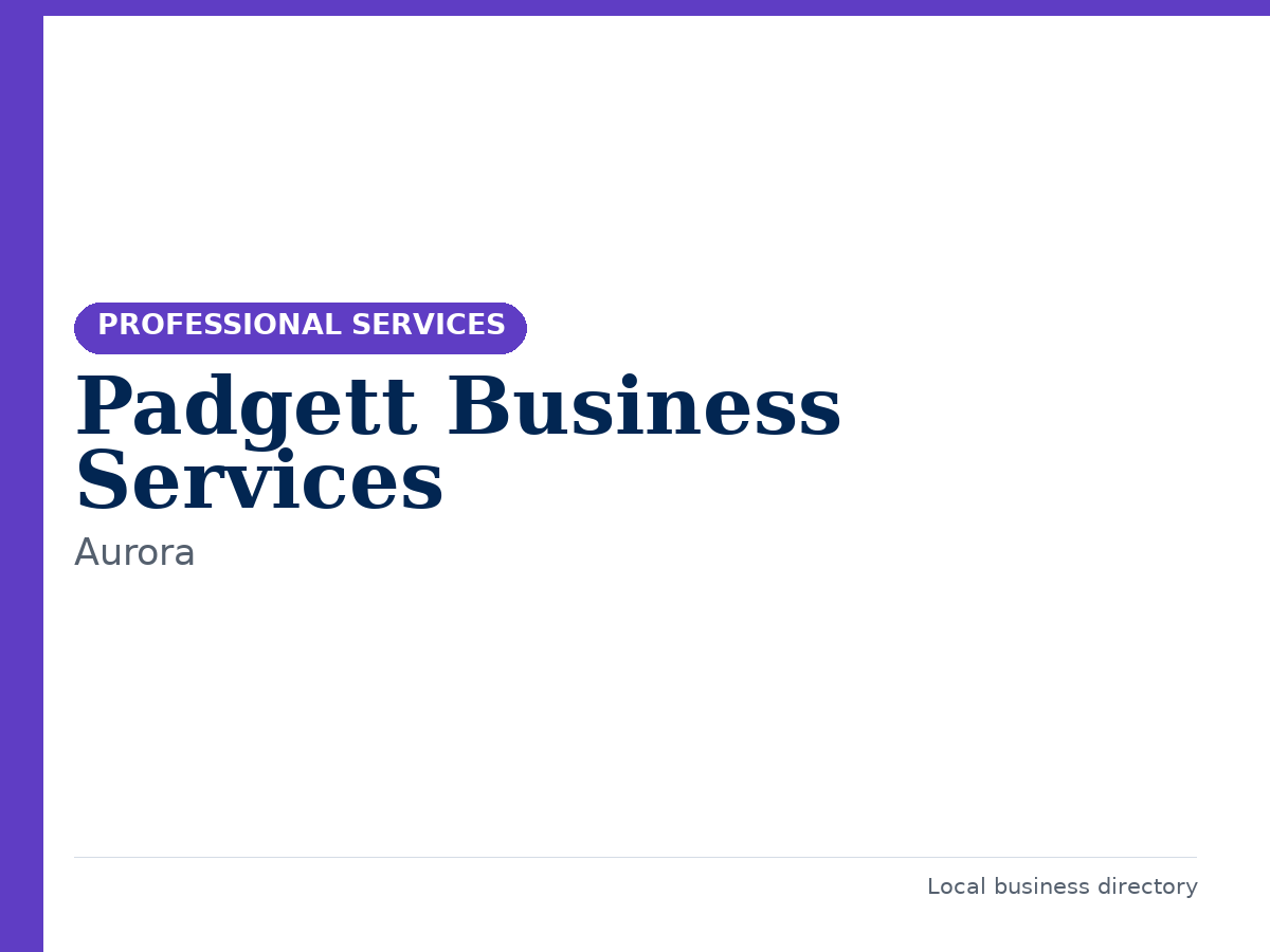Padgett Business Services