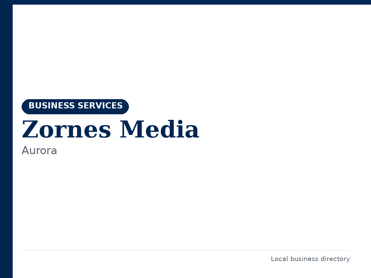 Zornes Media