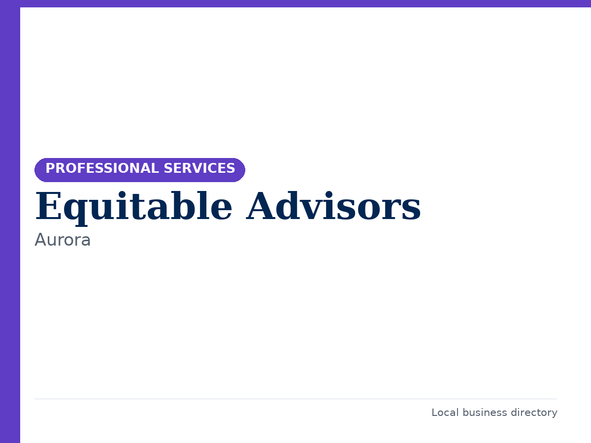 Equitable Advisors