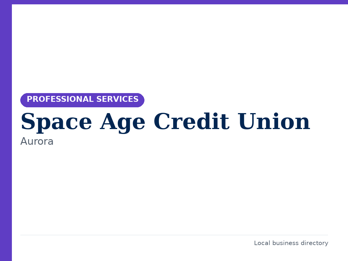 Space Age Credit Union