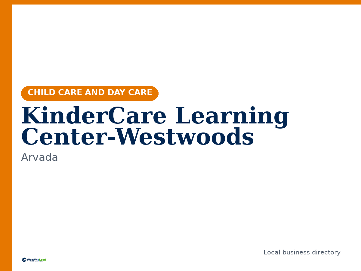 KinderCare Learning Center-Westwoods