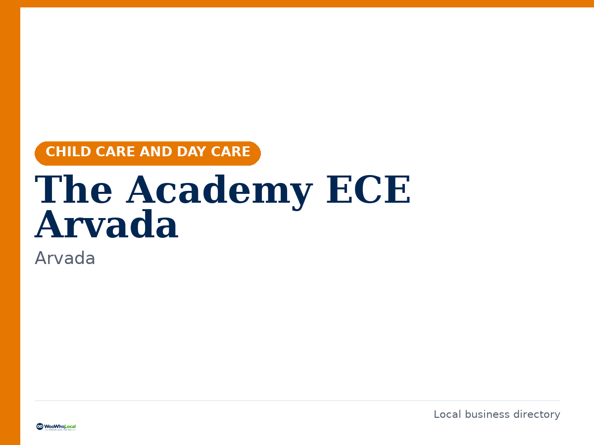The Academy ECE Arvada