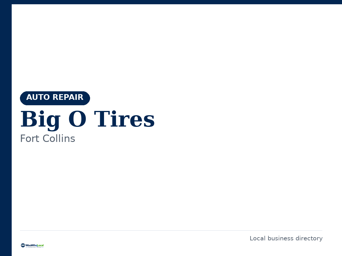 Big O Tires