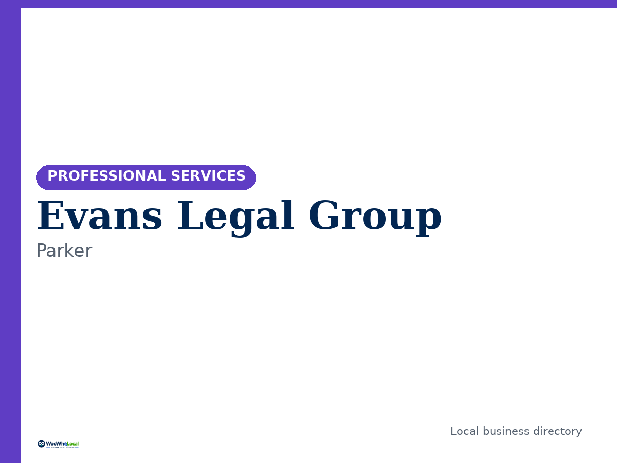Evans Legal Group