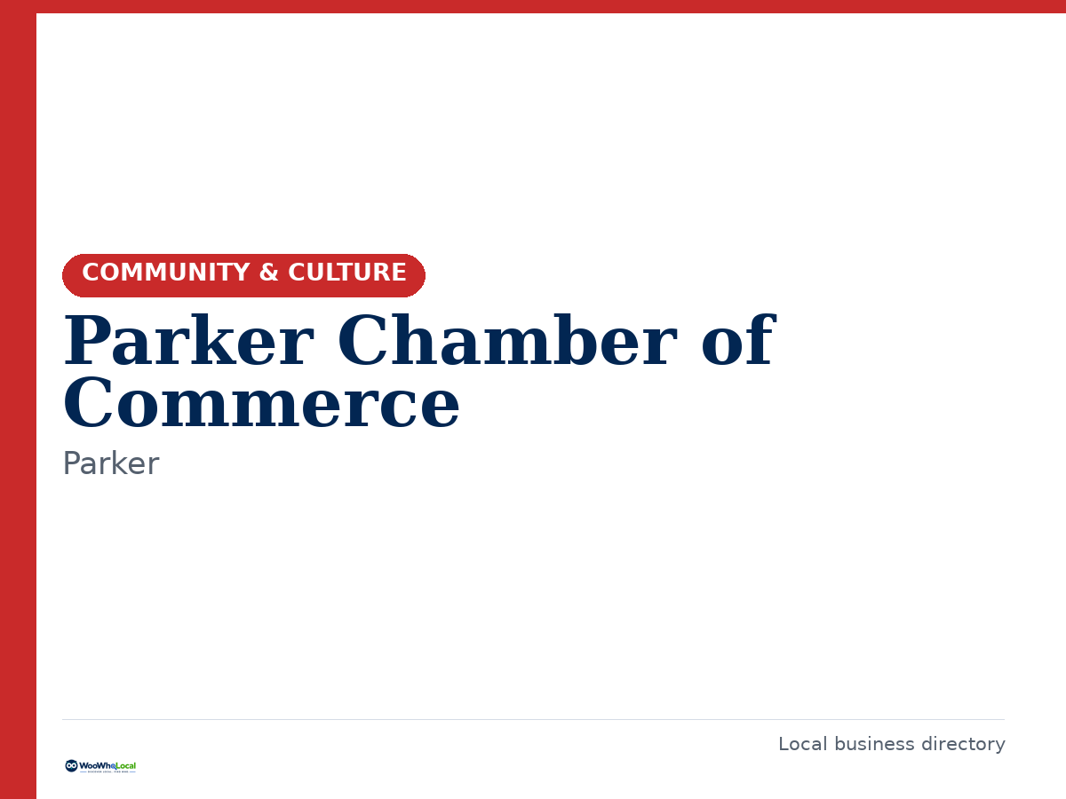 Parker Chamber of Commerce